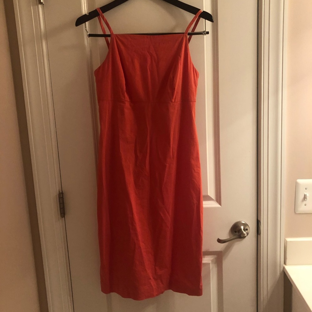 Coral Brooks Brothers Dress